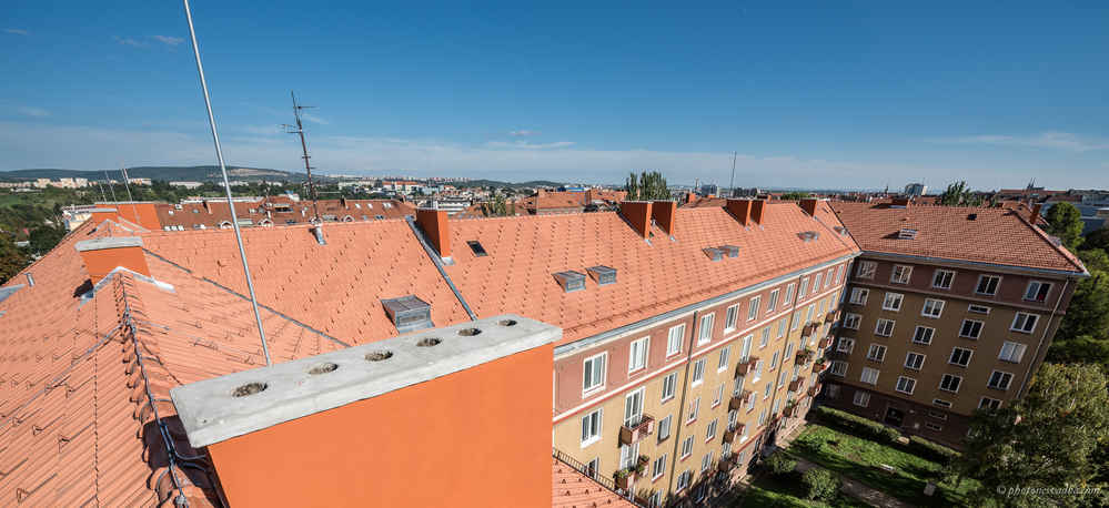 Střechy Pelán Brno - BD Klatovská/Šumavská